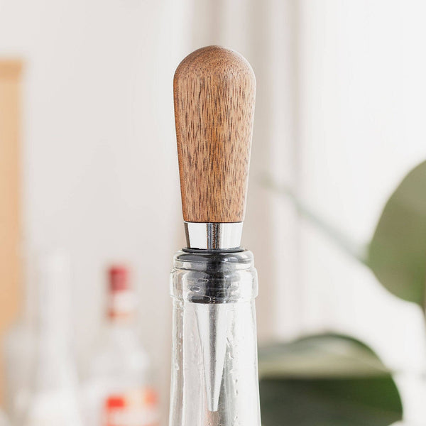 Acacia Wine Bottle Stopper, natural