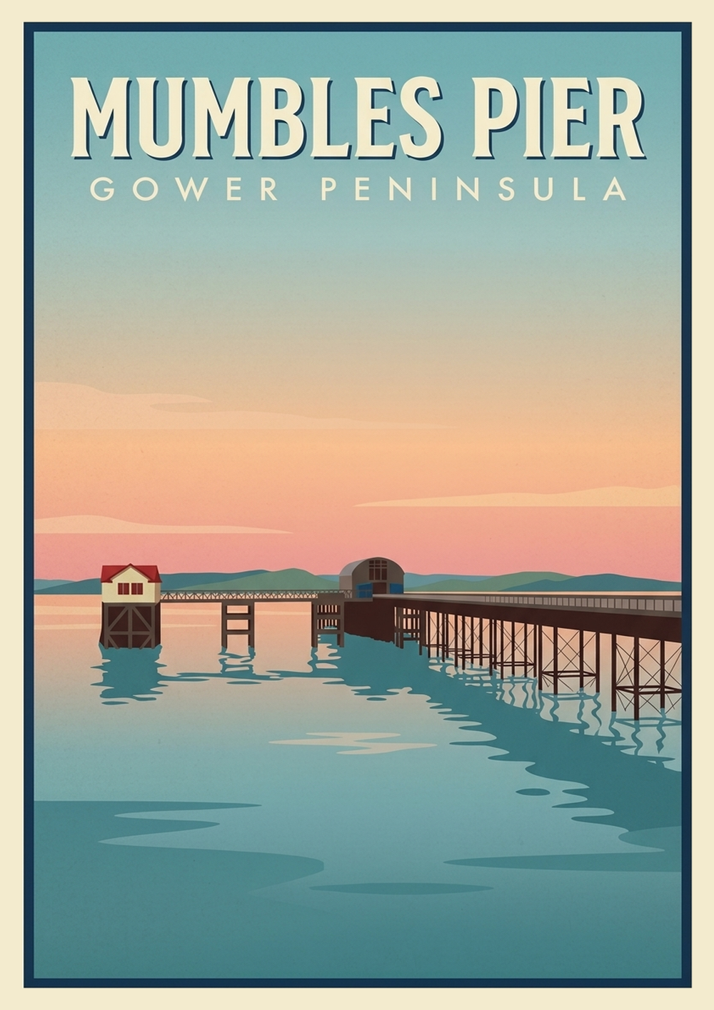 Mumbles Pier – Gower Peninsula Print