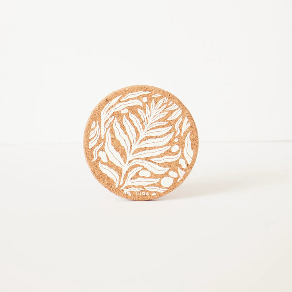 Phytophilia botanical cork coaster