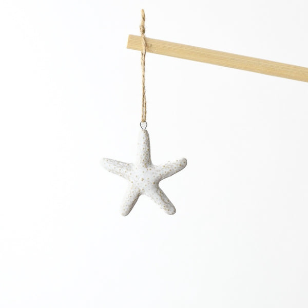Hanging starfish decoration, 8 cm