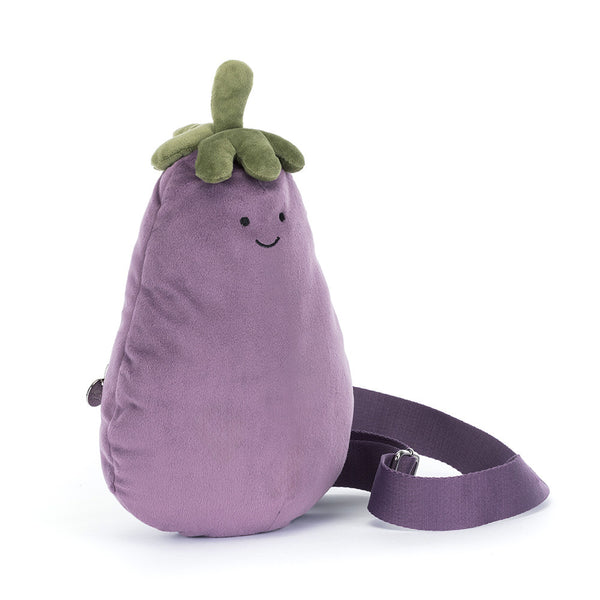 Jellycat Amuseables Aubergine Bum Bag, main view