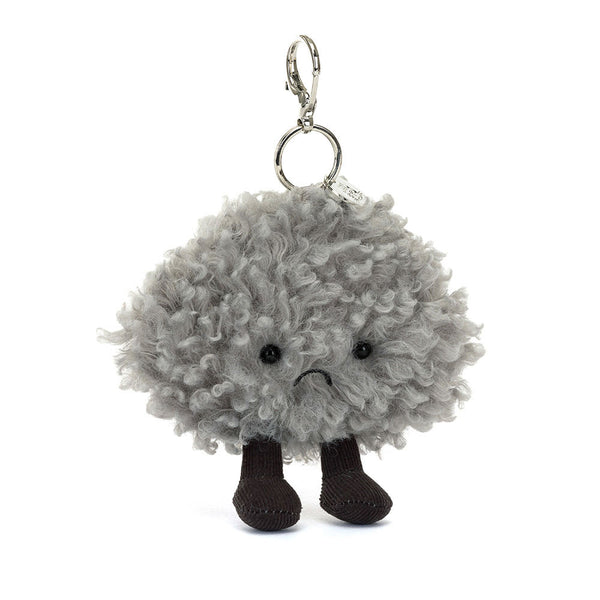 Amuseables Cirrus Storm Cloud Bag Charm, main view