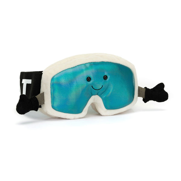Jellycat Amuseables Sports Ski Goggles, front view