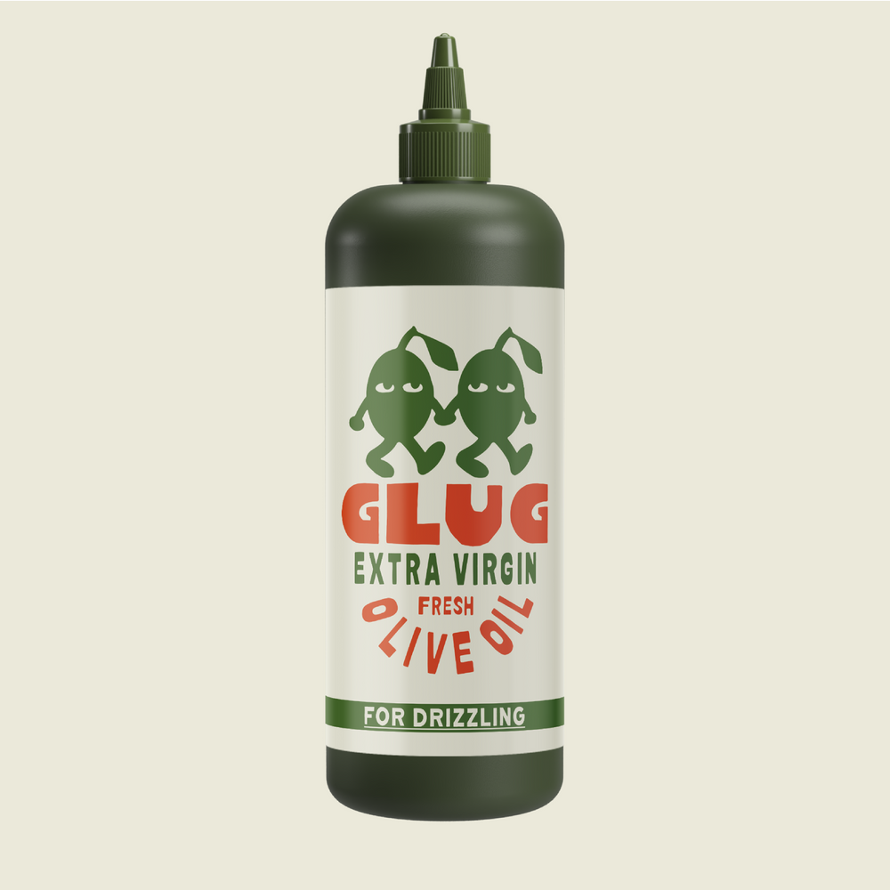 Glug EVOO for Drizzling 750ml squeezy bottle
