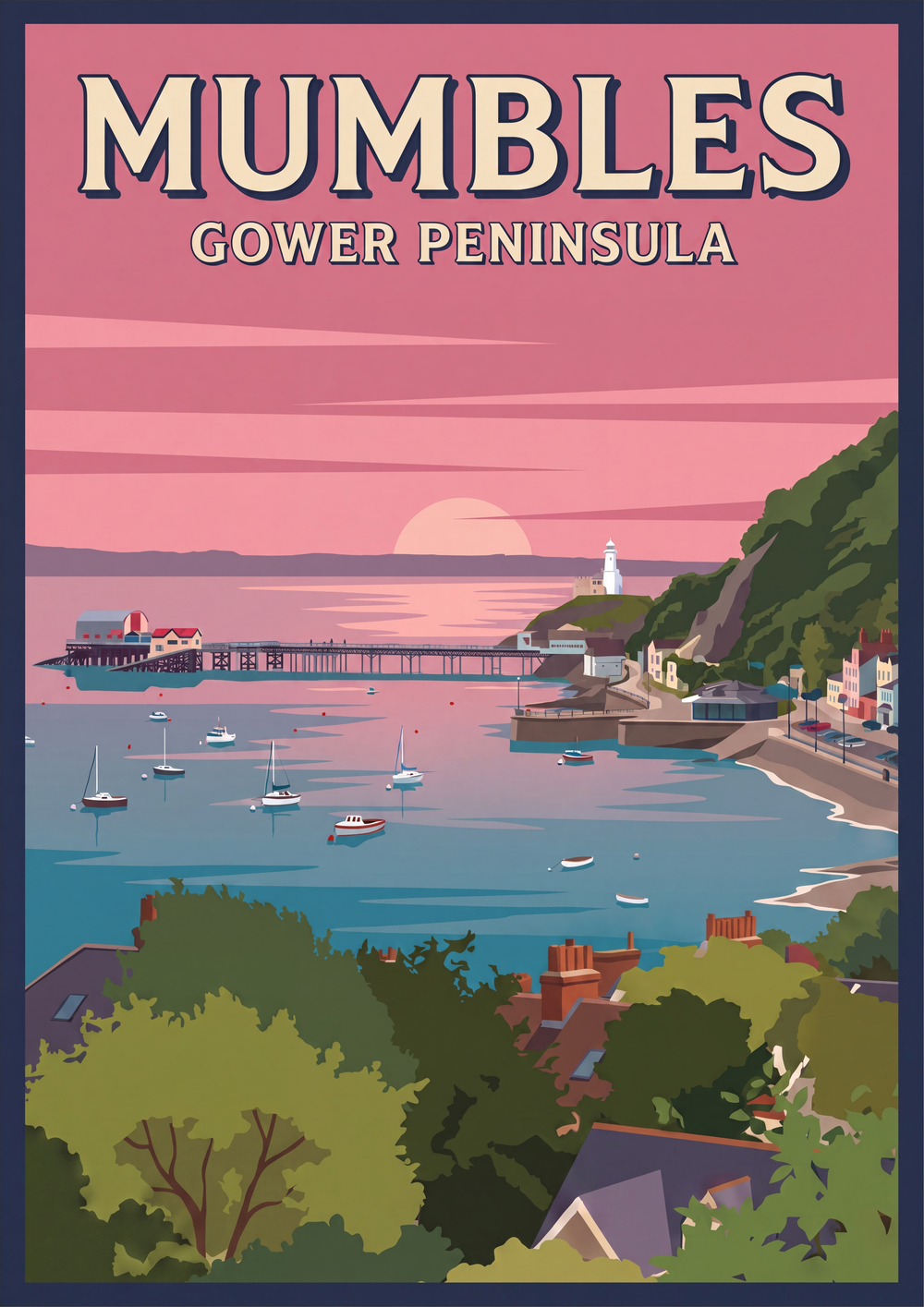Mumbles  – Gower Peninsula Print