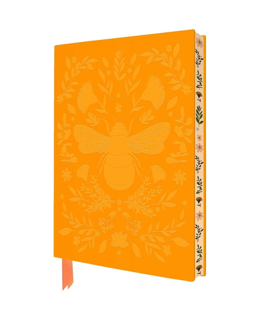 JADE MOSINSKI BEE ARTISAN ART RULED A5 NOTEBOOK