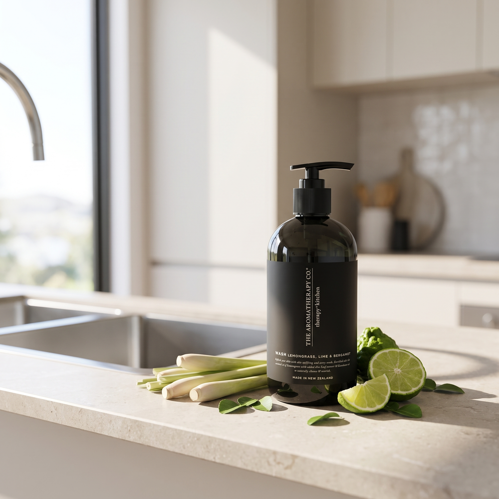 The Aromatherapy Co Therapy Kitchen Lemongrass, Lime & Bergamot Hand & Body Wash 500ml
