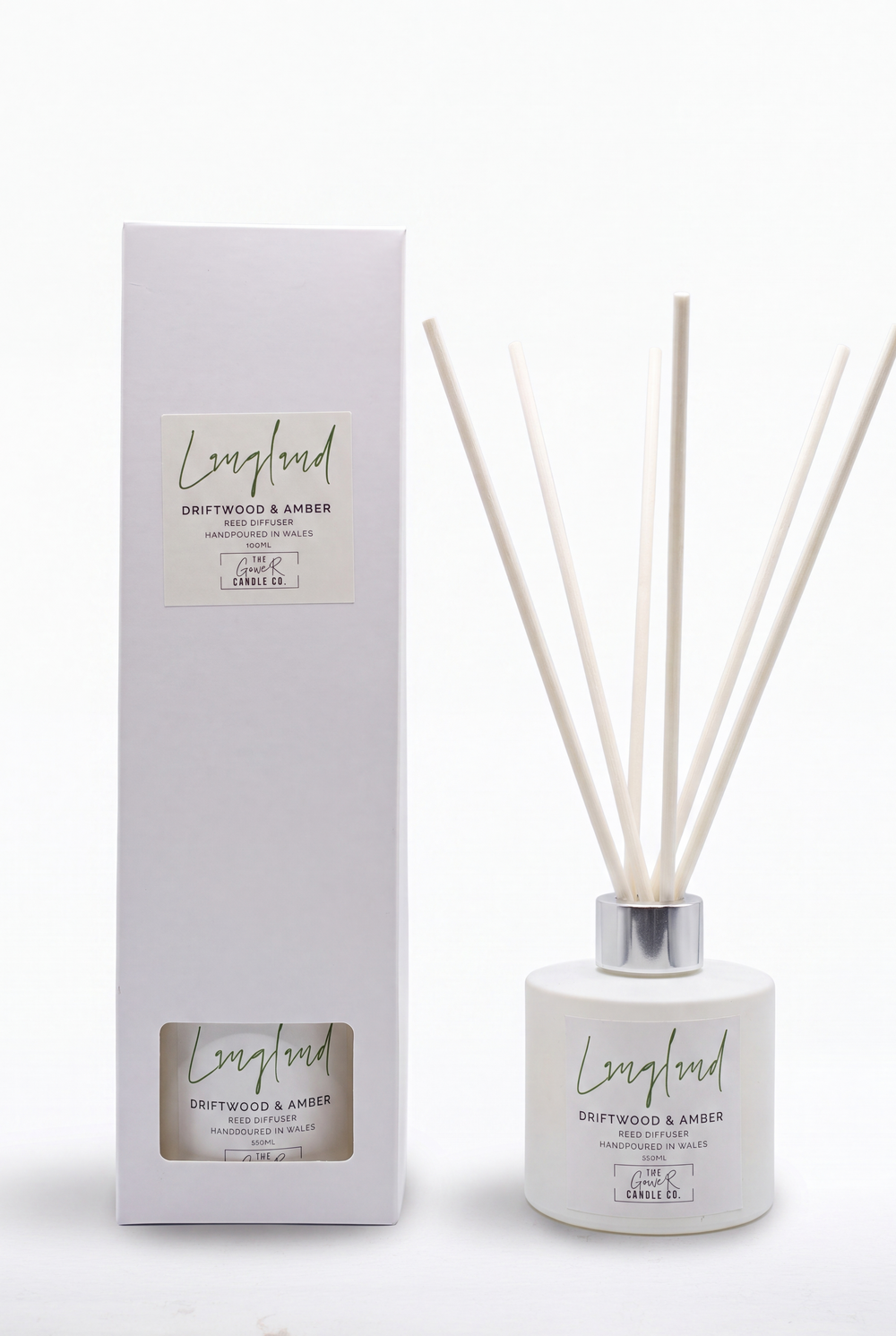 Langland Reed Diffuser – Driftwood & Amber