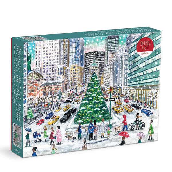 Galison Snowfall on Park Avenue 1000 piece jigsaw puzzle