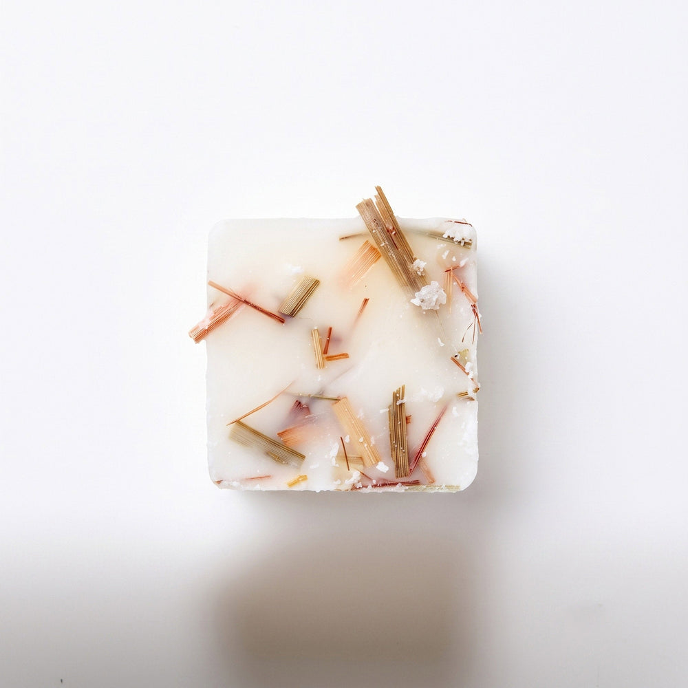 Indian Lemongrass botanical soy wax melt, hand-poured in Mumbles